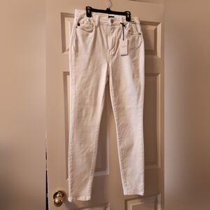 Judy Blue Women's White Skinny Jeans
